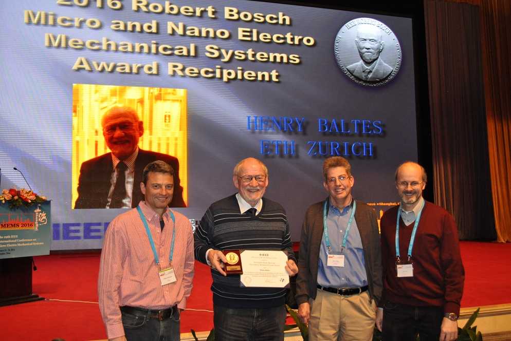 Enlarged view: 2016 Robert Bosch Award to Henry Baltes