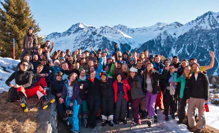 Ski weekend participants 2020