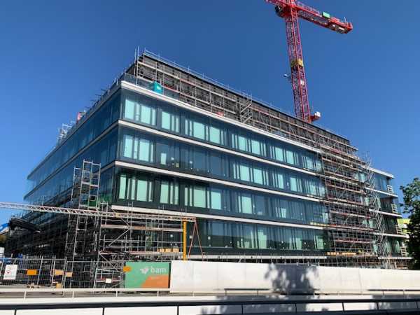Facade of BSS seen from the South, August 2020