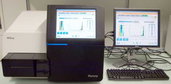 Illumina MiSeq in Sequencing Lab of Genomics Basel