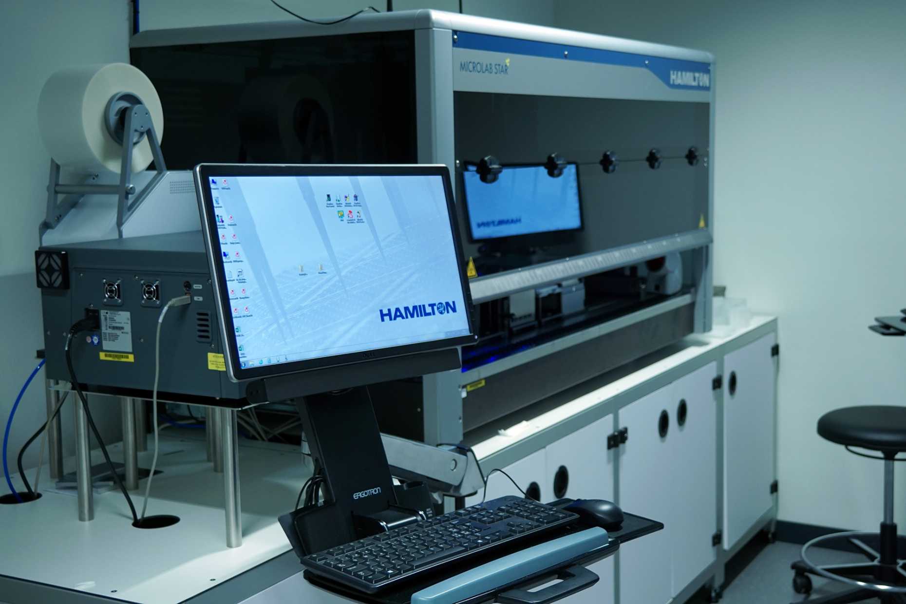 Enlarged view: Biochemical assay system H2