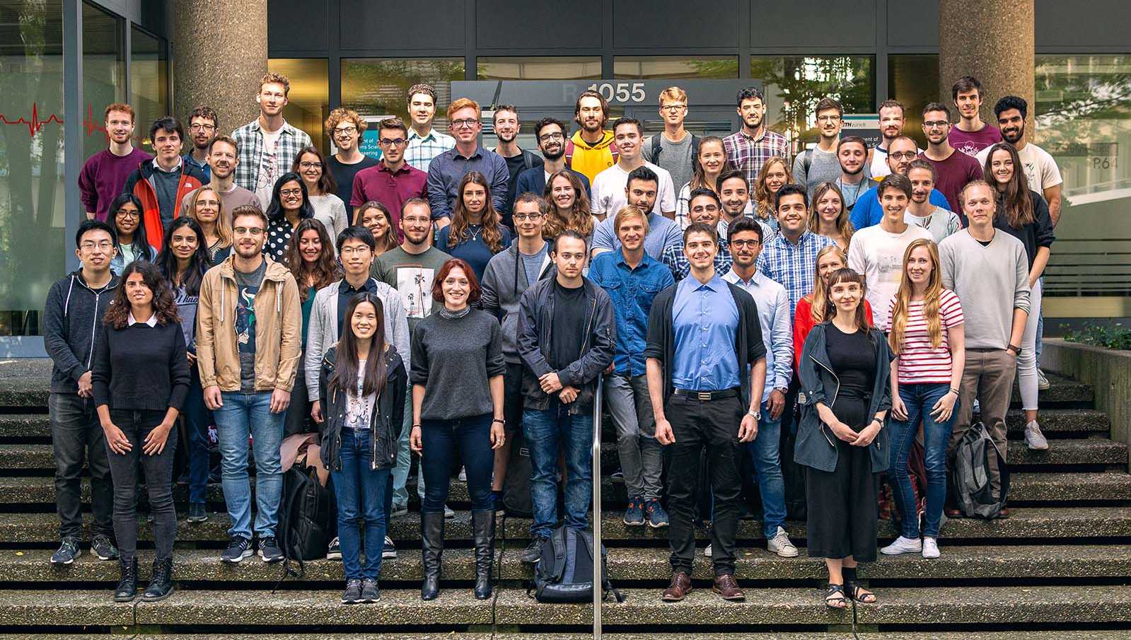 Enlarged view: group photo of D-BSSE fall semester 2019 Master students