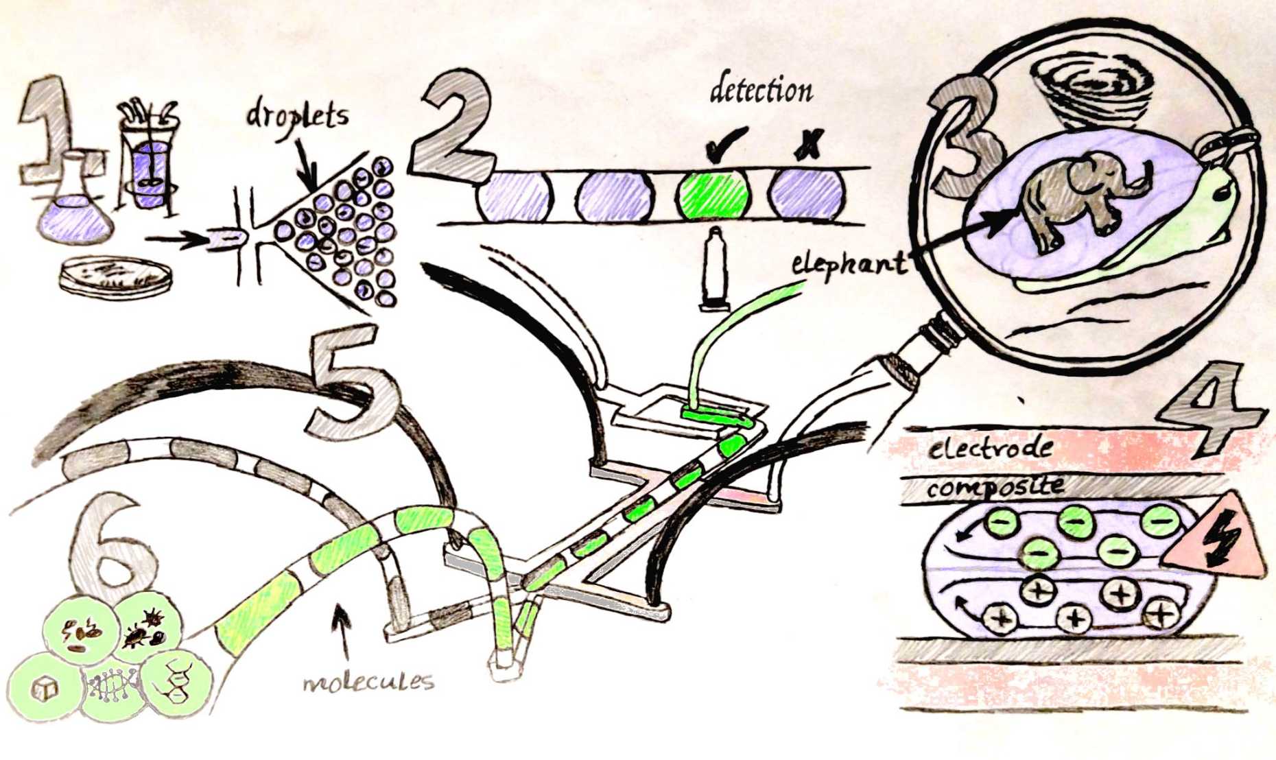 Enlarged view: The cartoon presented during the 'Flash Talk' by Mario Saucedo Espinosa.