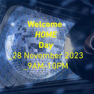 Flyer of the Welcome HOME Day