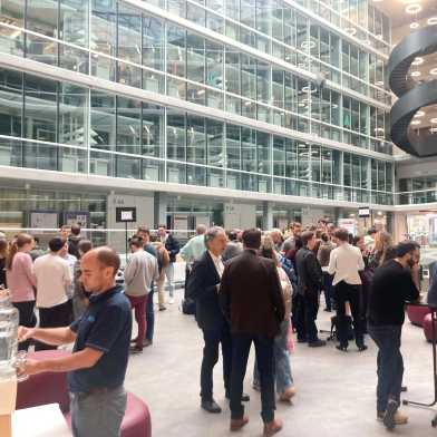 coffee break in the BSS-atrium at the Personalised Health Conference
