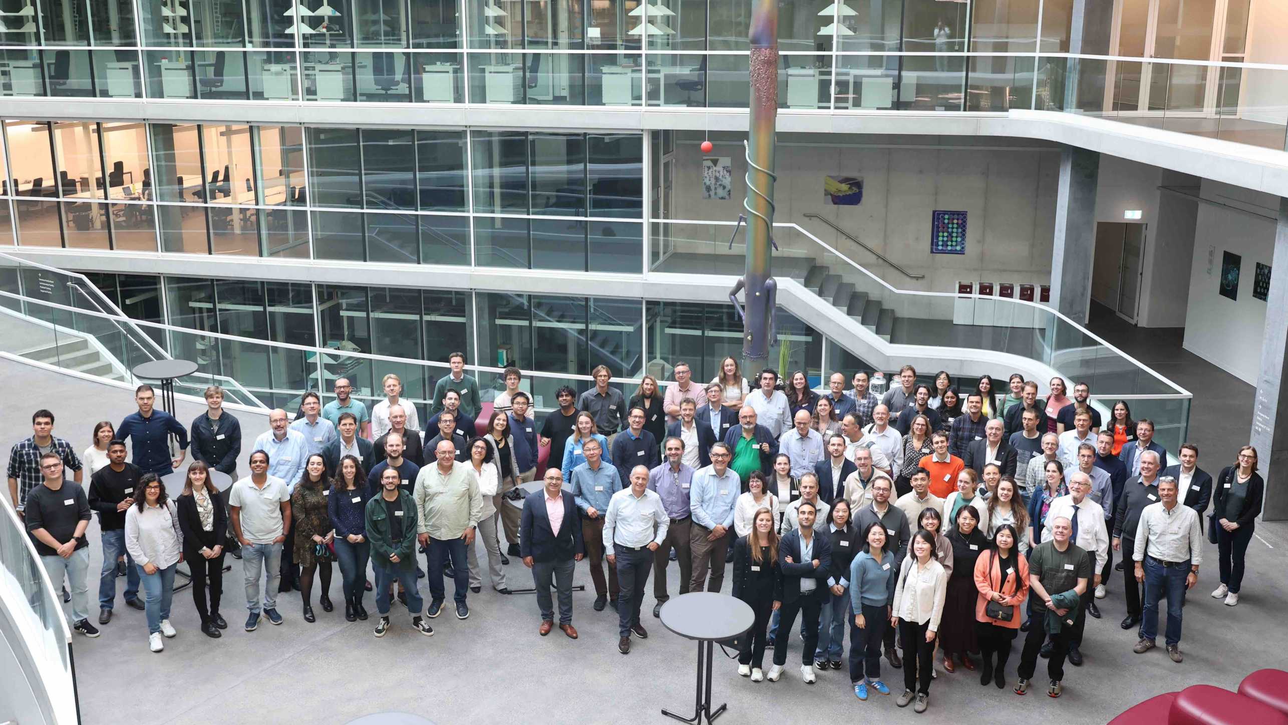 group picture of the BEL-PEL meeting held at D-BSSE on 9 November