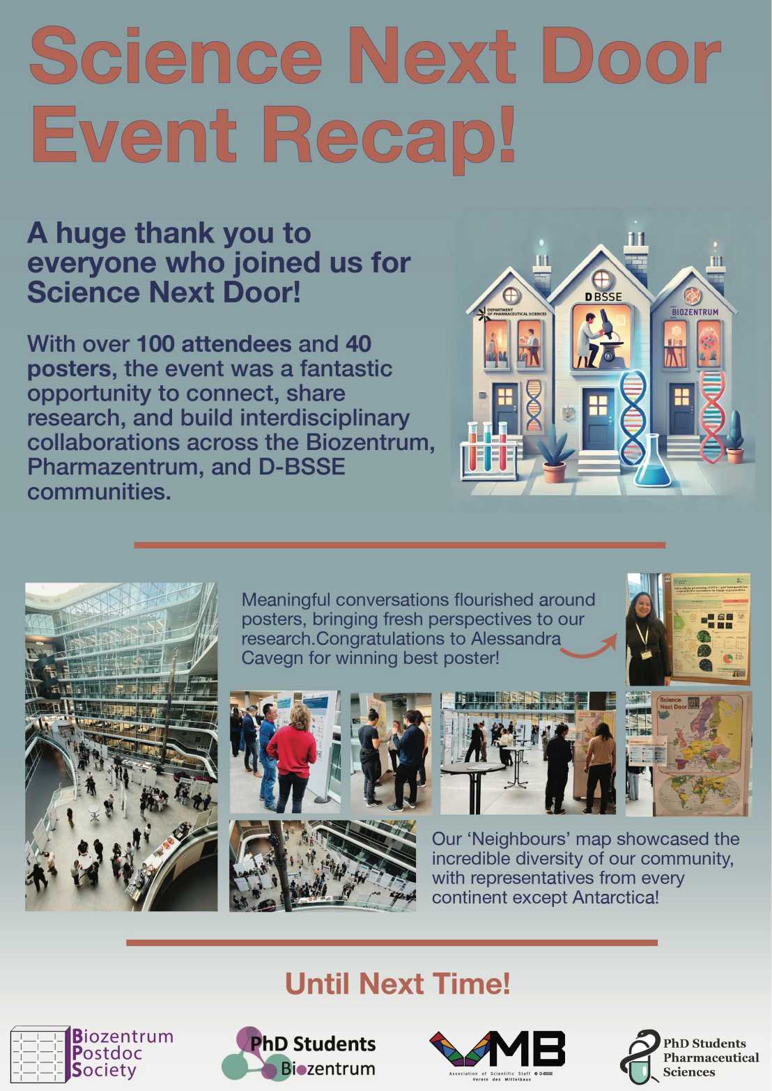Enlarged view: Thank-you-Flyer of the event