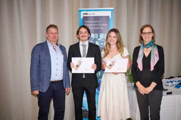 Enlarged view: Matyas Bende and Rchel Sava, Willi Studer Prize Awardees