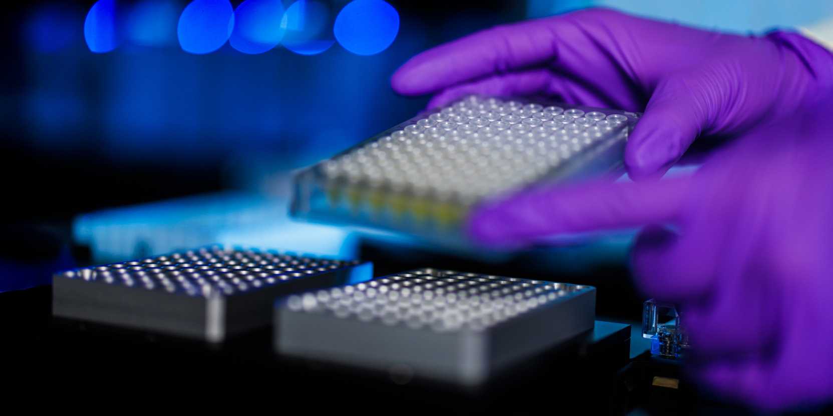 laboratory scene