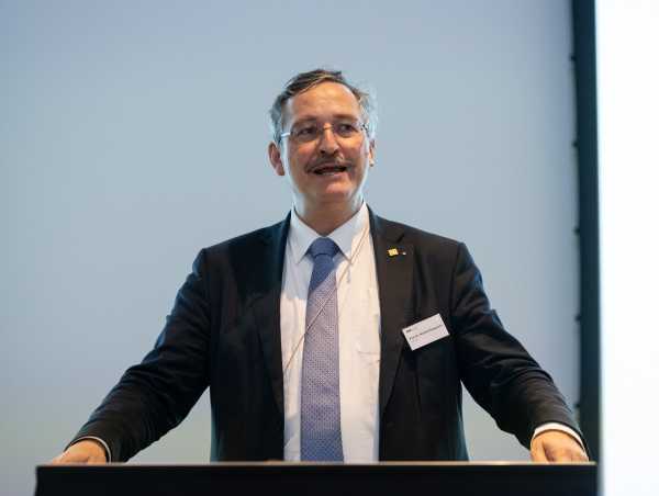 Prof. Dr. Michael Hengartner, President ETH-Board, during his closing remarks